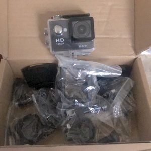 BNIB HD action camera, waterproof, WiFi enabled